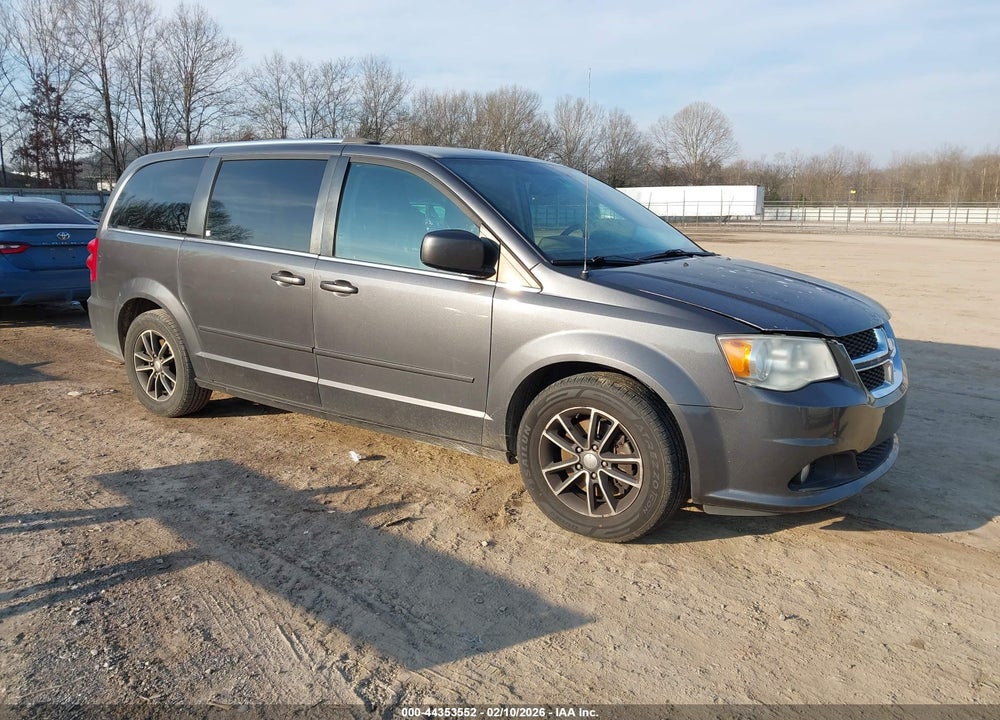 2017 DODGE GRAND CARAVAN SXT VIN: 2C4RDGCG6HR813647