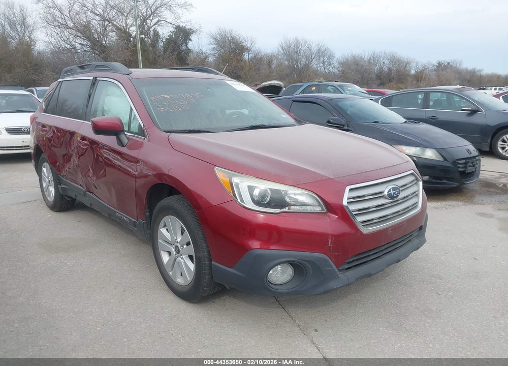 2015 SUBARU OUTBACK 2.5I PREMIUM VIN: 4S4BSBDC8F3277114