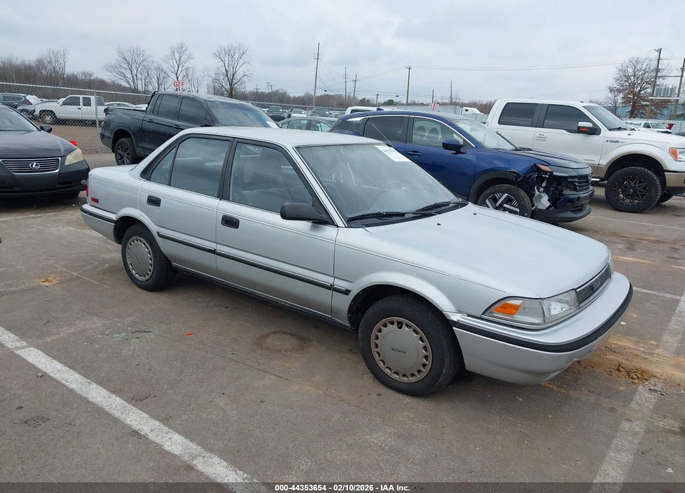 1989 TOYOTA COROLLA LE VIN: JT2AE93E7K0112663