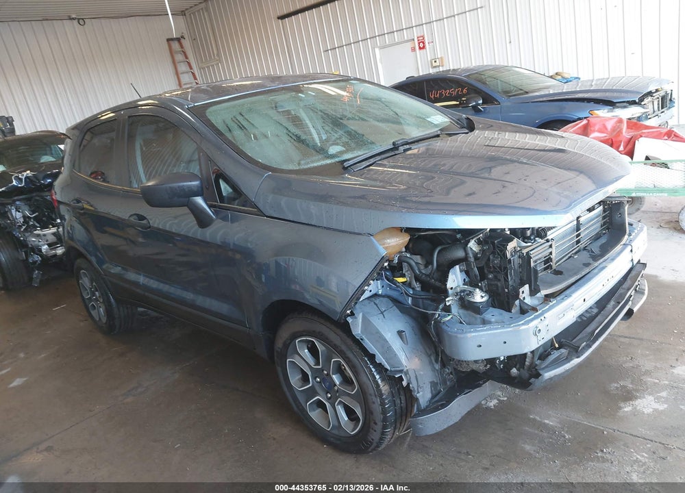 2021 FORD ECOSPORT S VIN: MAJ3S2FE8MC455890