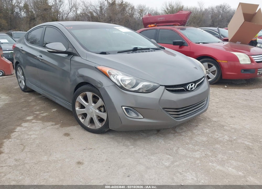 2013 HYUNDAI ELANTRA LIMITED VIN: 5NPDH4AE1DH452026