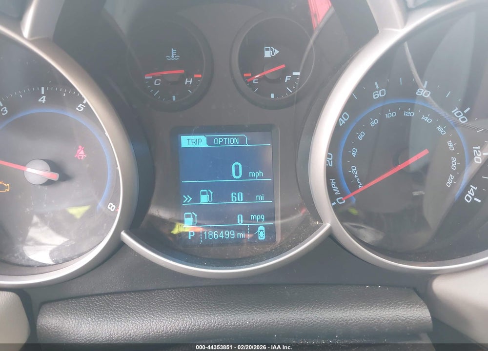2013 CHEVROLET CRUZE 1LT AUTO VIN: 1G1PC5SB0D7271597