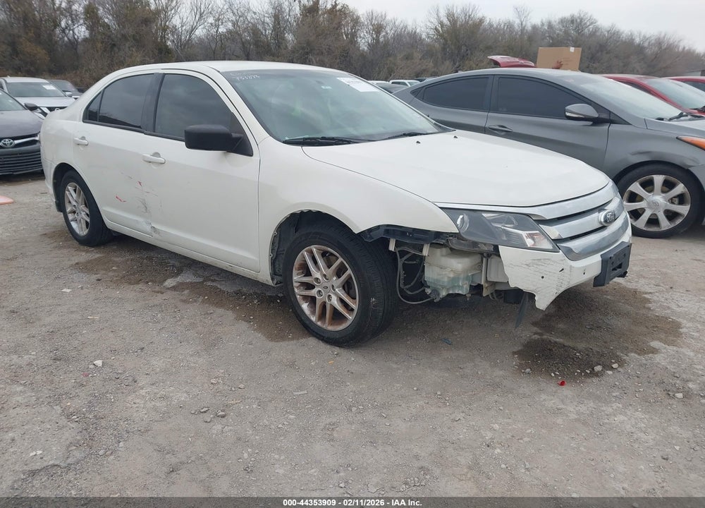 2012 FORD FUSION S VIN: 3FAHP0GA0CR275486