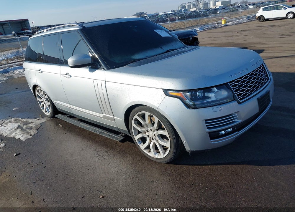 2015 LAND ROVER RANGE ROVER 5.0L V8 SUPERCHARGED VIN: SALGS2TF5FA211419