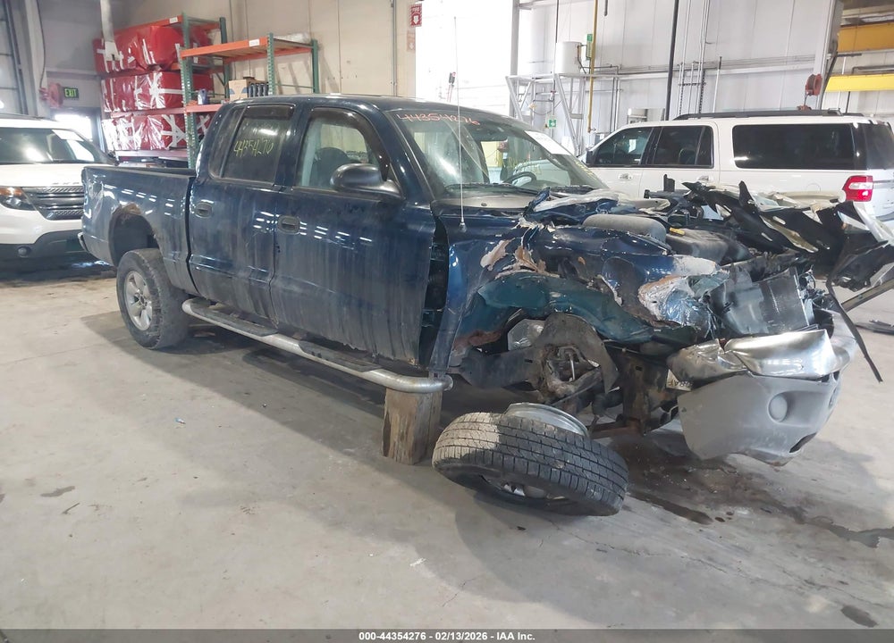 2004 DODGE DAKOTA SLT VIN: 1D7HG48K34S556203