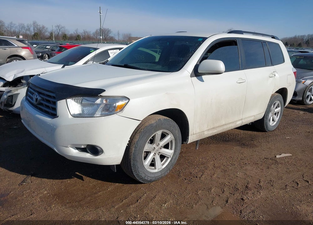 2010 TOYOTA HIGHLANDER BASE V6 VIN: JTEBK3EH7A2166312