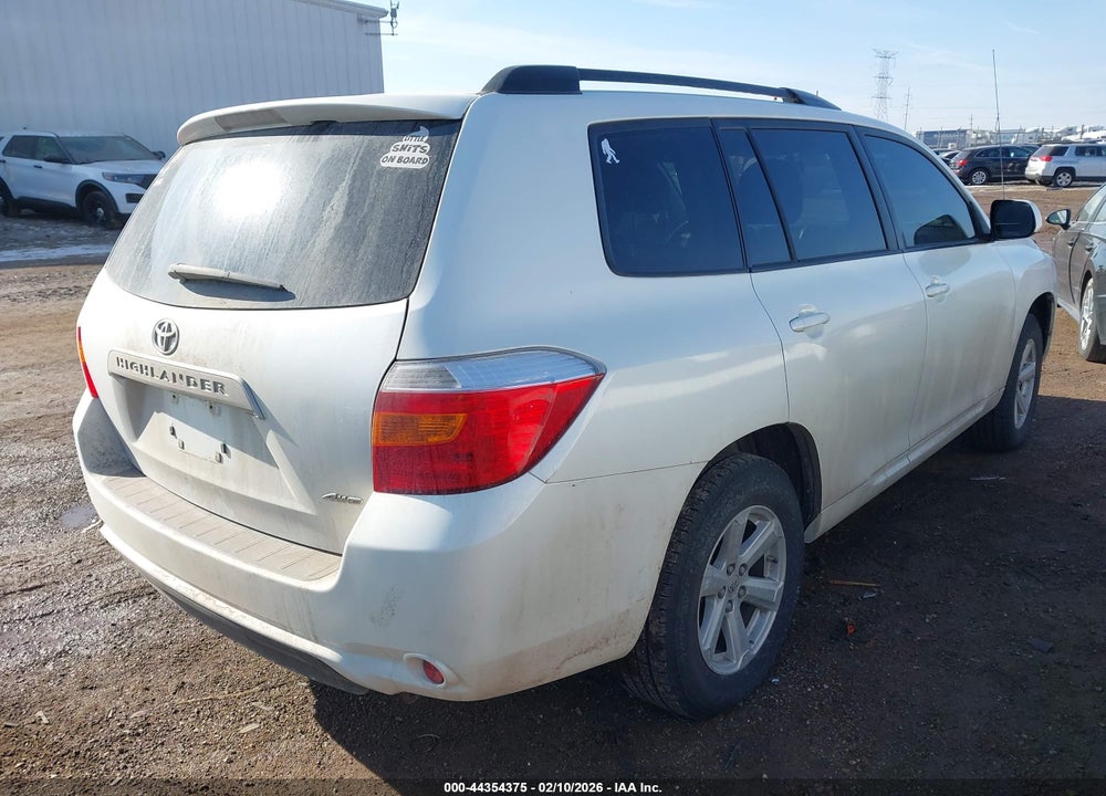2010 TOYOTA HIGHLANDER BASE V6 VIN: JTEBK3EH7A2166312