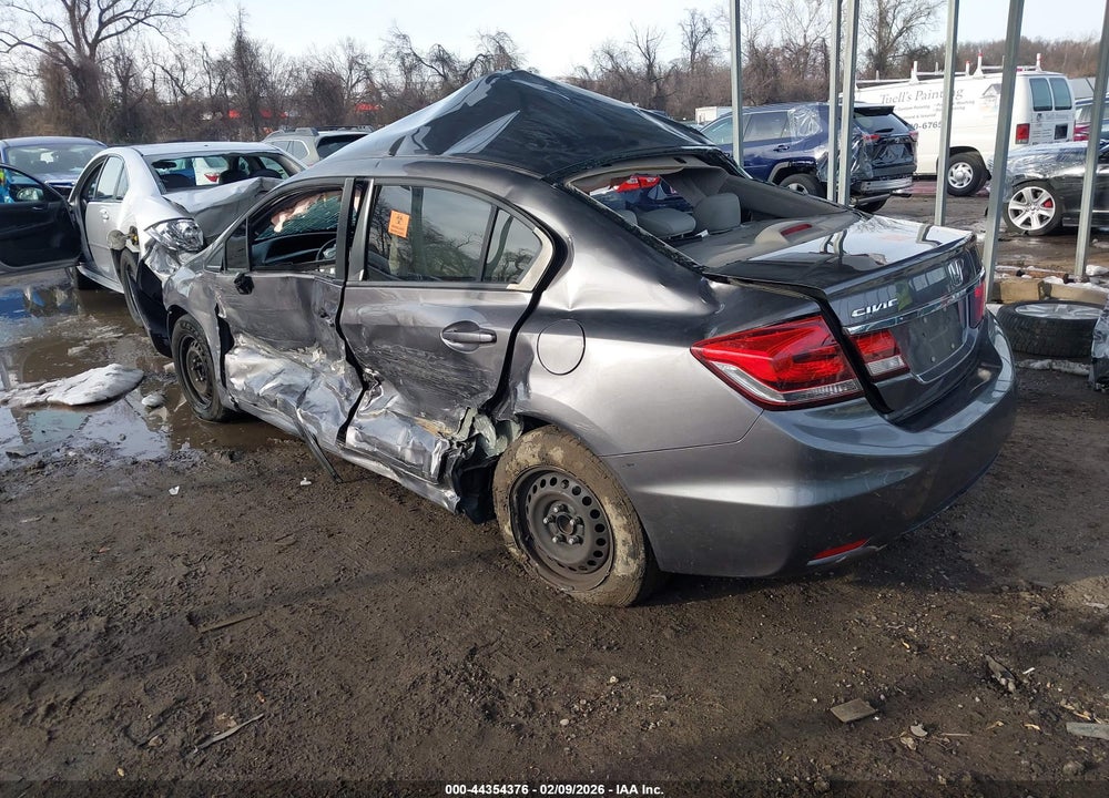 2014 HONDA CIVIC LX VIN: 19XFB2F53EE210576