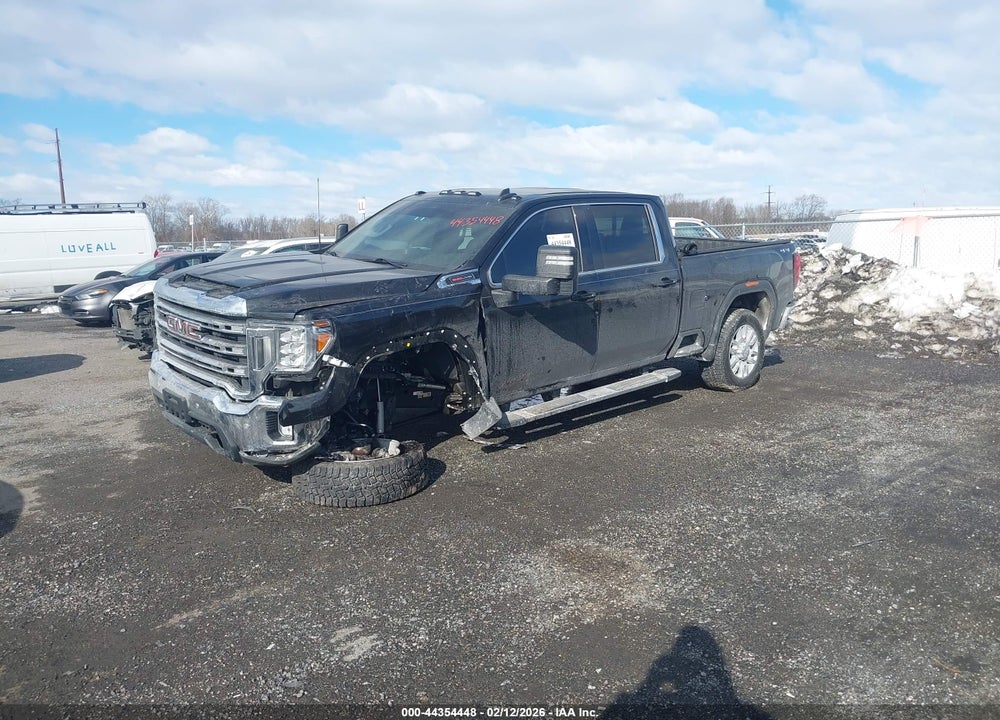 2022 GMC SIERRA 2500HD 4WD  STANDARD BED SLE VIN: 1GT49ME73NF159636