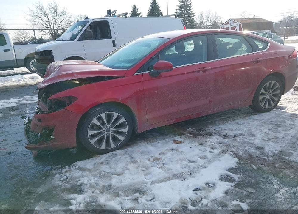 2020 FORD FUSION SE VIN: 3FA6P0T95LR165620