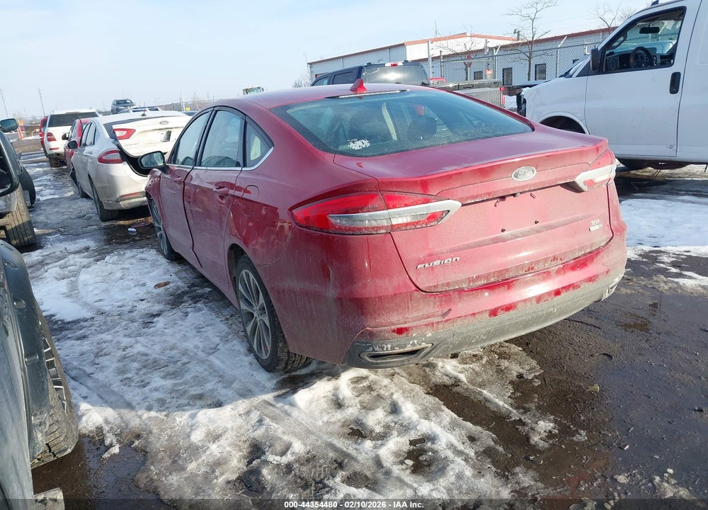 2020 FORD FUSION SE VIN: 3FA6P0T95LR165620
