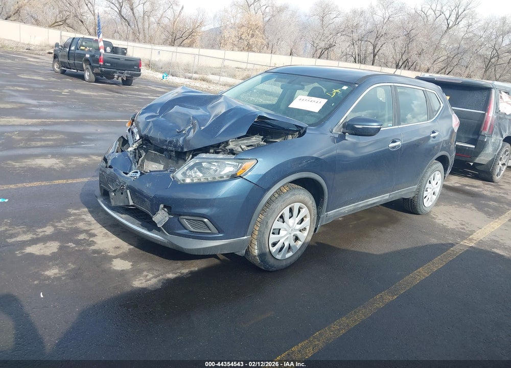 2015 NISSAN ROGUE S VIN: 5N1AT2MV5FC785342