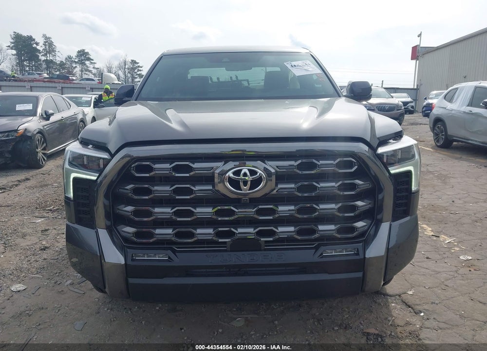 2025 TOYOTA TUNDRA HYBRID PLATINUM HYBRID CREWMAX 5.5' BED VIN: 5TFNC5DB9SX110125