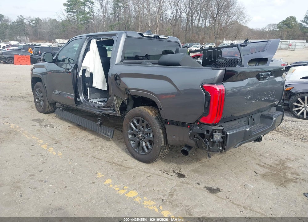 2025 TOYOTA TUNDRA HYBRID PLATINUM HYBRID CREWMAX 5.5' BED VIN: 5TFNC5DB9SX110125