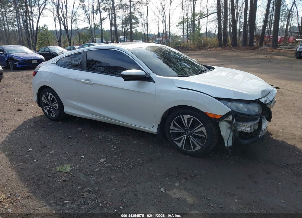 2018 HONDA CIVIC EX-L VIN: 2HGFC3B75JH355421