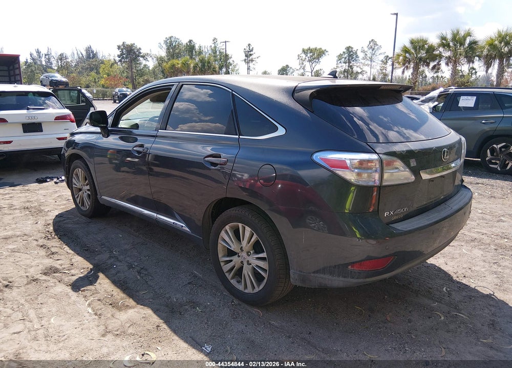 2011 LEXUS RX 450H VIN: JTJZB1BA7B2405712