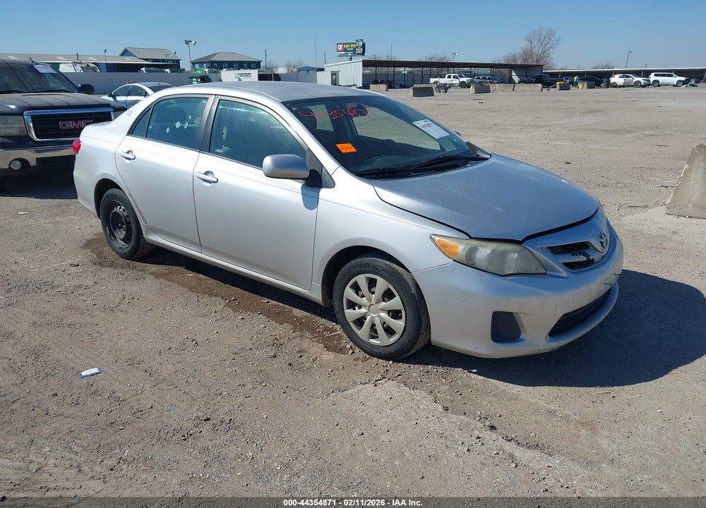 2011 TOYOTA COROLLA LE VIN: 2T1BU4EEXBC538206