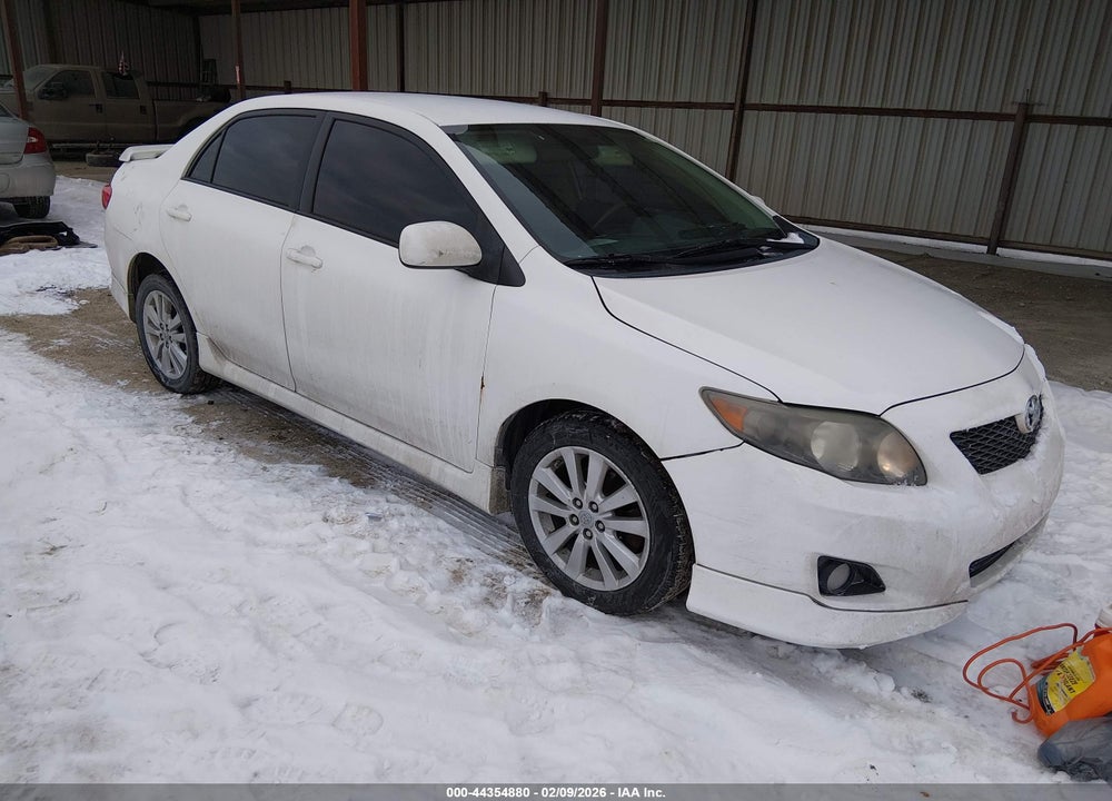 2010 TOYOTA COROLLA S VIN: 2T1BU4EE9AC334821