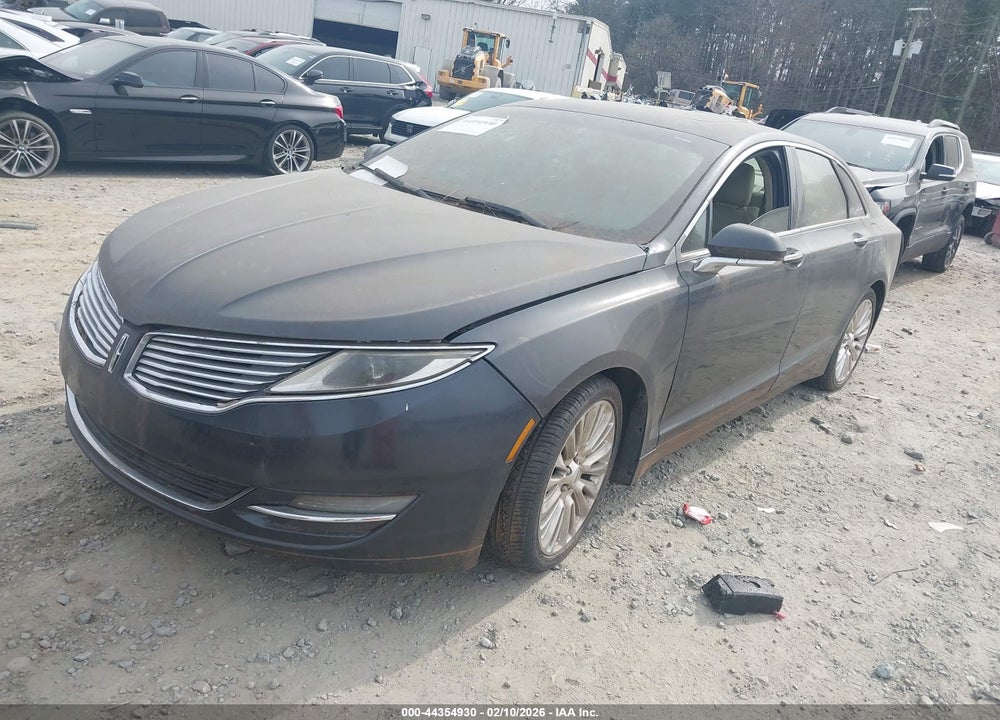 2013 LINCOLN MKZ VIN: 3LN6L2G96DR818805