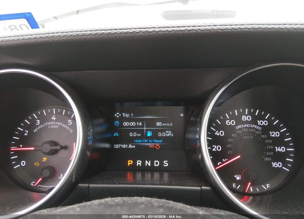 2020 FORD MUSTANG ECOBOOST FASTBACK VIN: 1FA6P8TH4L5129992