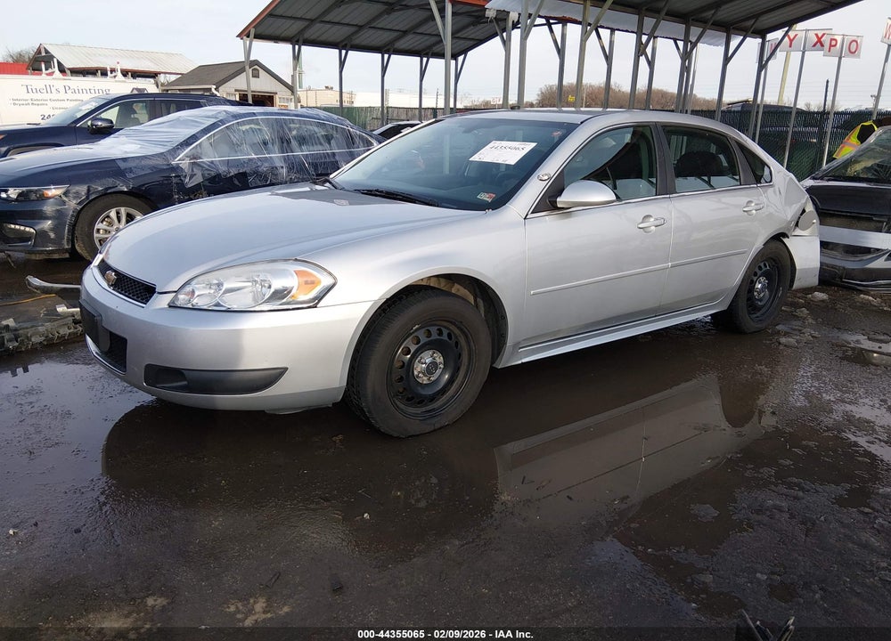 2015 CHEVROLET IMPALA LIMITED POLICE VIN: 2G1WD5E37F1153978