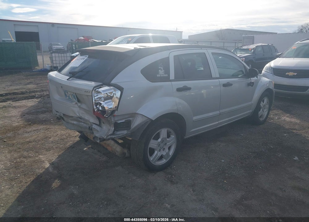 2007 DODGE CALIBER SXT VIN: 1B3HB48B97D330590