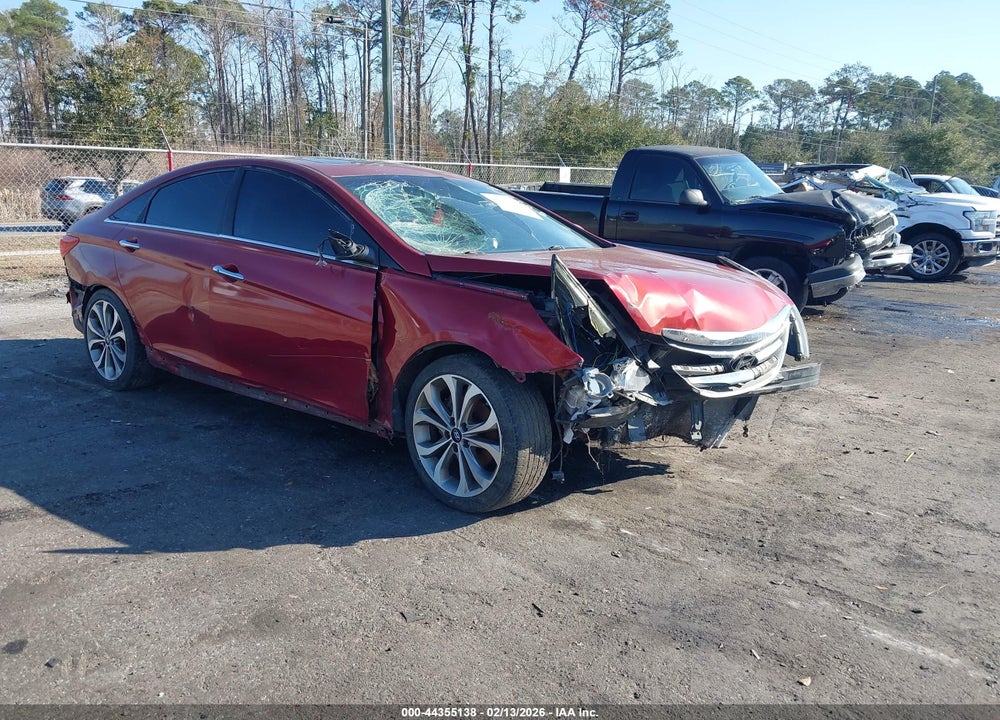 2014 HYUNDAI SONATA SE VIN: 5NPEC4ACXEH857742