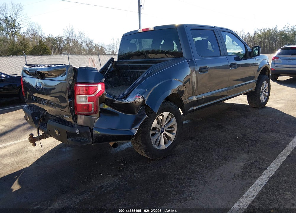 2018 FORD F-150 XL VIN: 1FTEW1EP6JKF67271