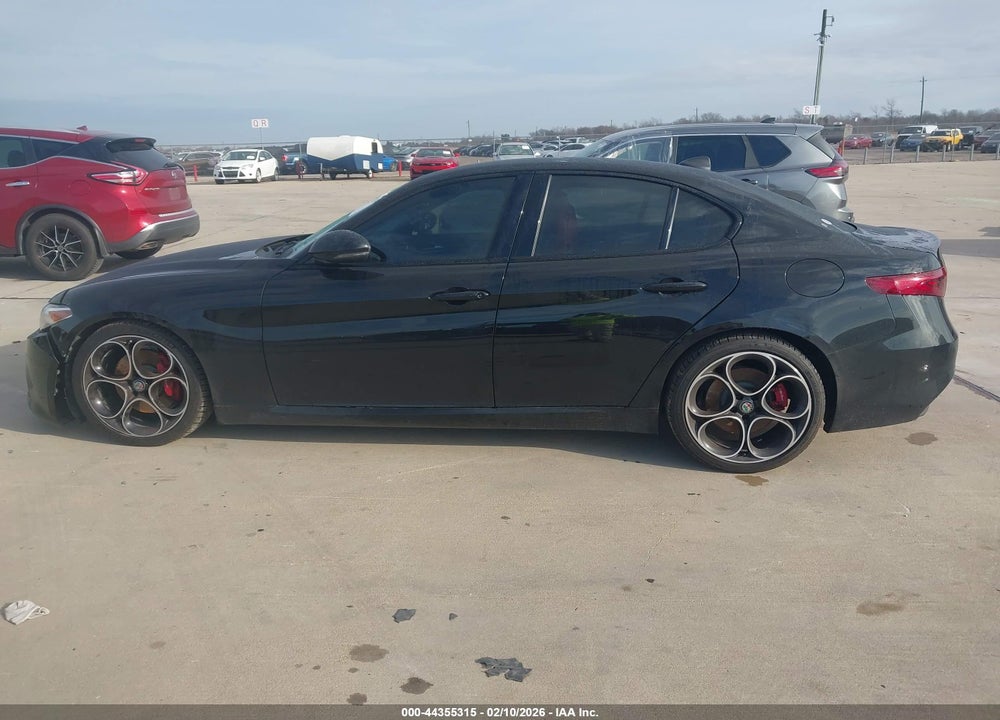 2019 ALFA ROMEO GIULIA TI SPORT RWD VIN: ZARFAMBN5K7621855