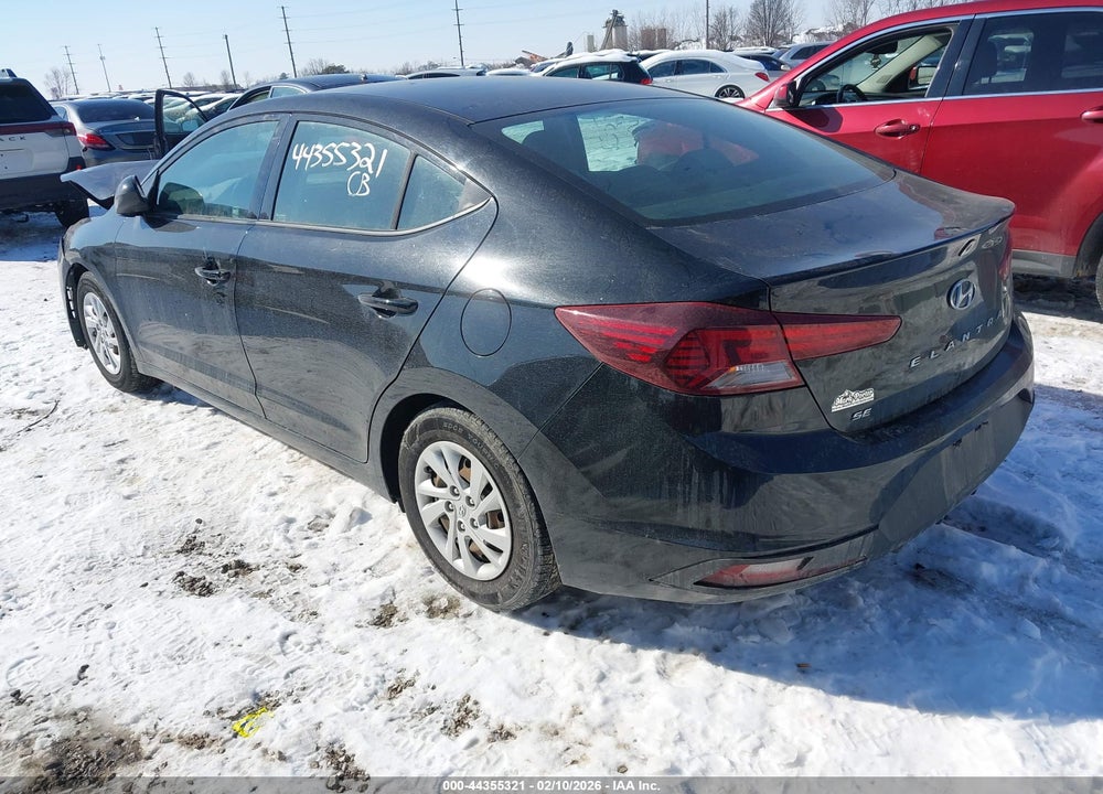 2020 HYUNDAI ELANTRA SE VIN: 5NPD74LFXLH558451
