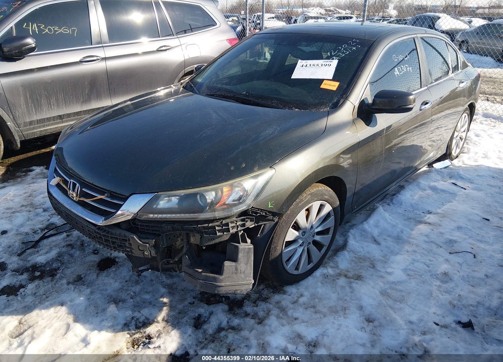 2013 HONDA ACCORD EX-L VIN: 1HGCR2F86DA034327