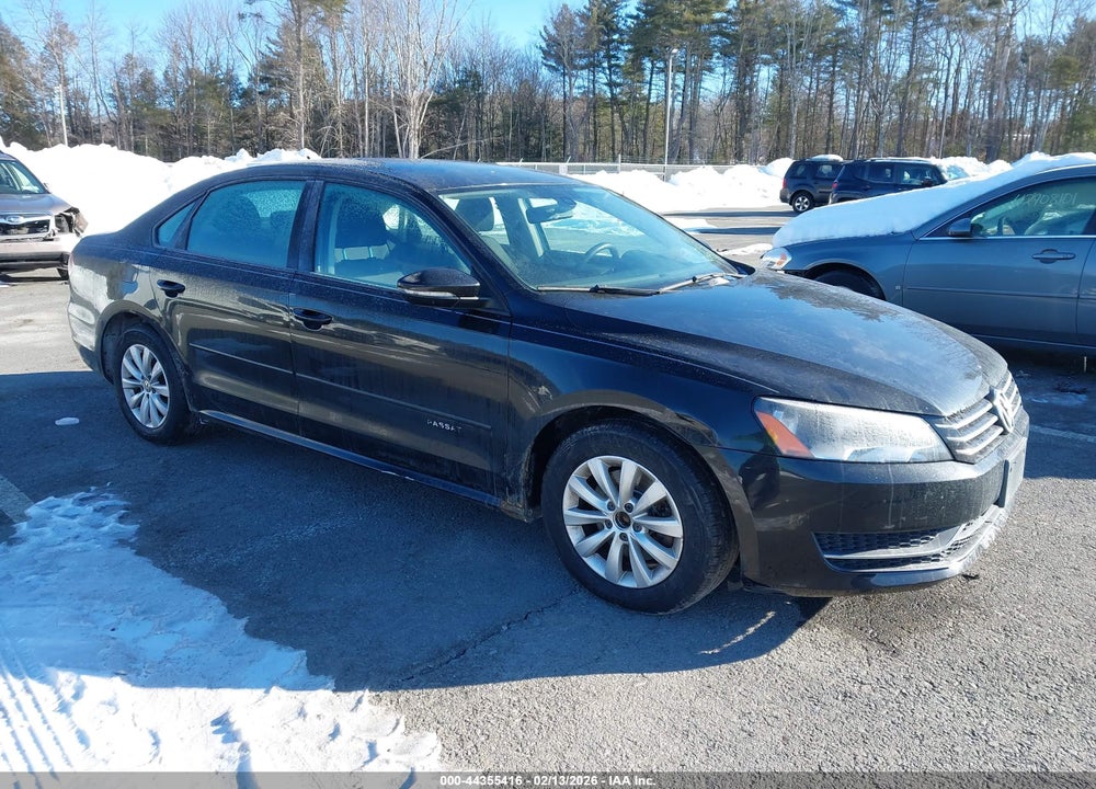 2012 VOLKSWAGEN PASSAT 2.5L S VIN: 1VWAP7A31CC103204