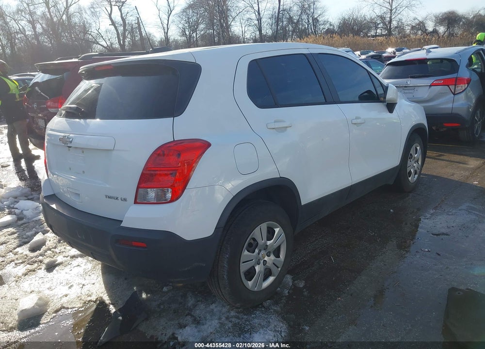 2015 CHEVROLET TRAX 1LS VIN: KL7CJKSB2FB086409