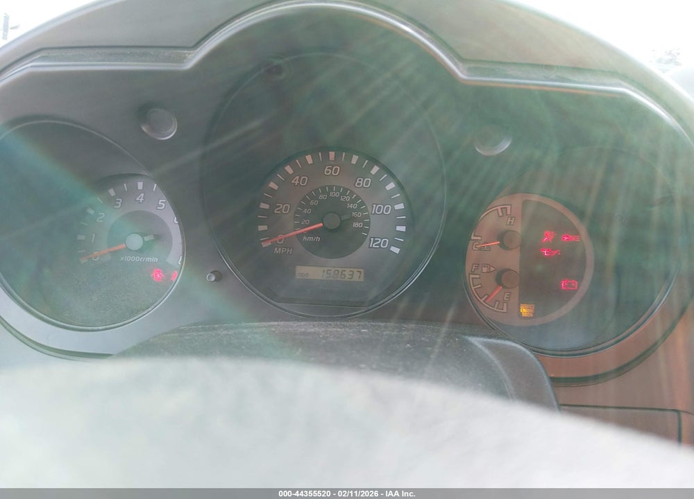 2003 NISSAN FRONTIER SVE-V6 VIN: 1N6MD26Y43C418222