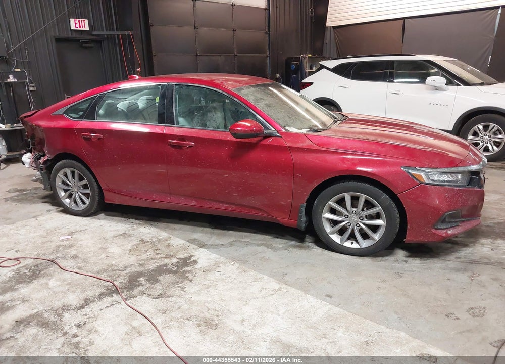 2021 HONDA ACCORD LX VIN: 1HGCV1F10MA040200