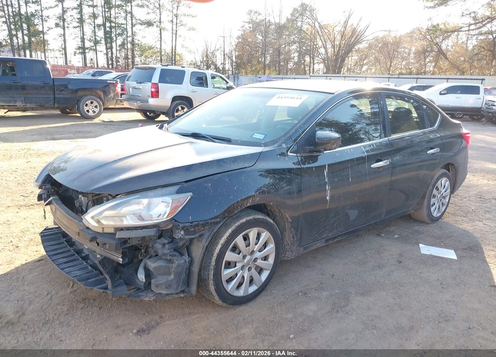 2017 NISSAN SENTRA SV VIN: 3N1AB7AP1HY334478
