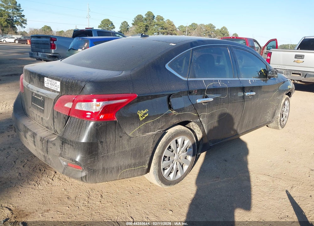 2017 NISSAN SENTRA SV VIN: 3N1AB7AP1HY334478