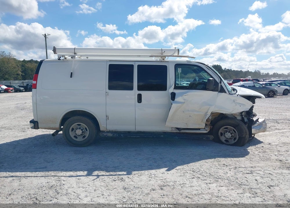 2019 CHEVROLET EXPRESS 2500 WORK VAN VIN: 1GCWGAFG7K1343675