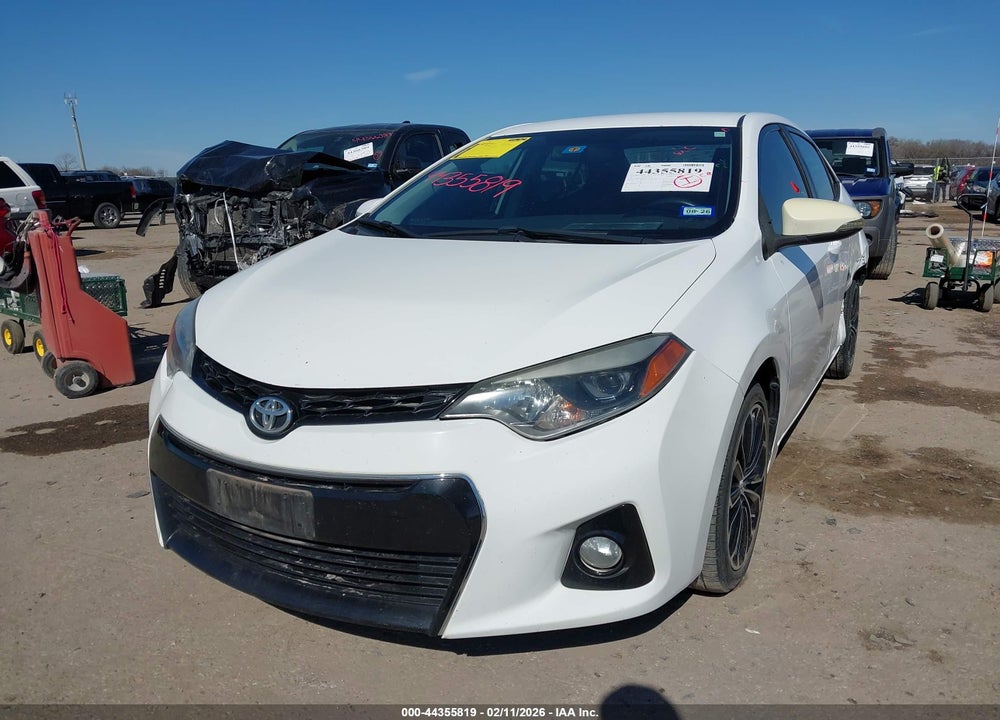 2014 TOYOTA COROLLA S PLUS VIN: 5YFBURHE8EP138254