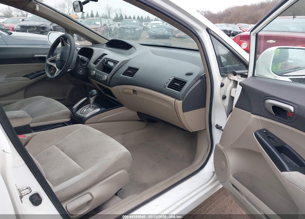 2010 HONDA CIVIC LX VIN: 2HGFA1F52AH500871