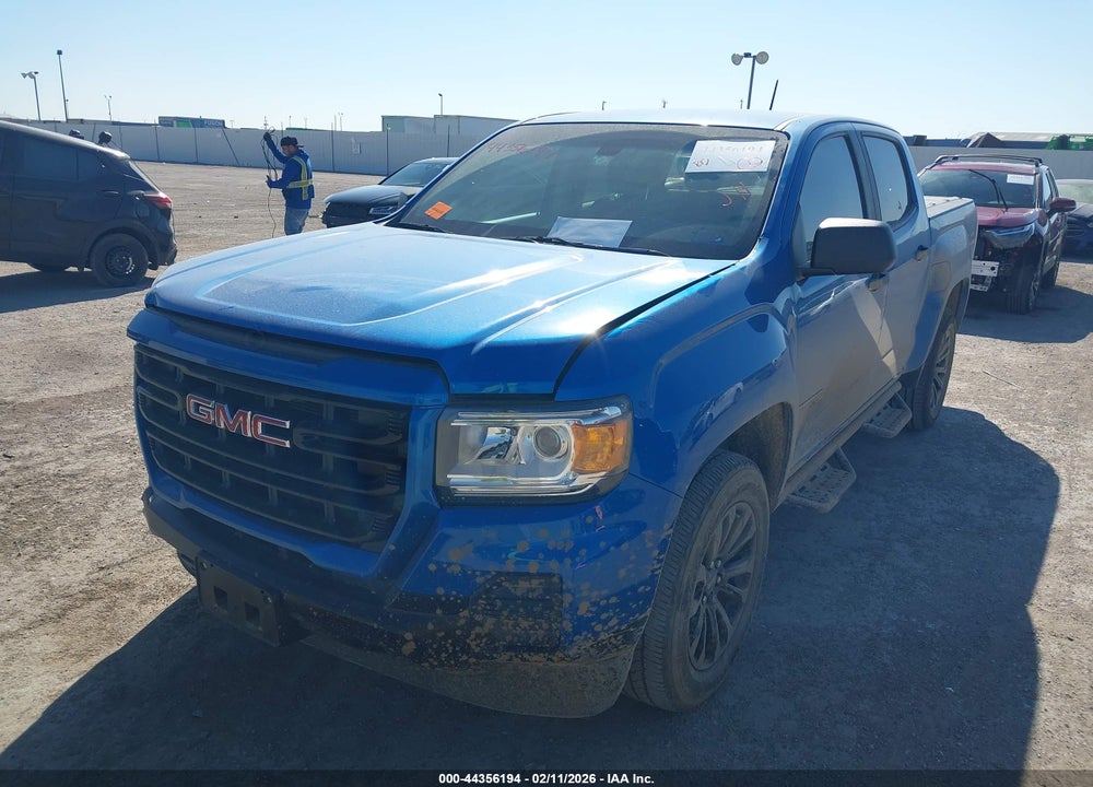 2021 GMC CANYON 2WD  SHORT BOX ELEVATION STANDARD VIN: 1GTG5BEN2M1206095