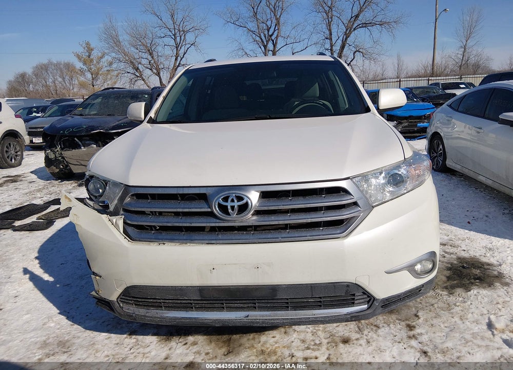 2013 TOYOTA HIGHLANDER BASE PLUS V6 VIN: 5TDBK3EH1DS211777