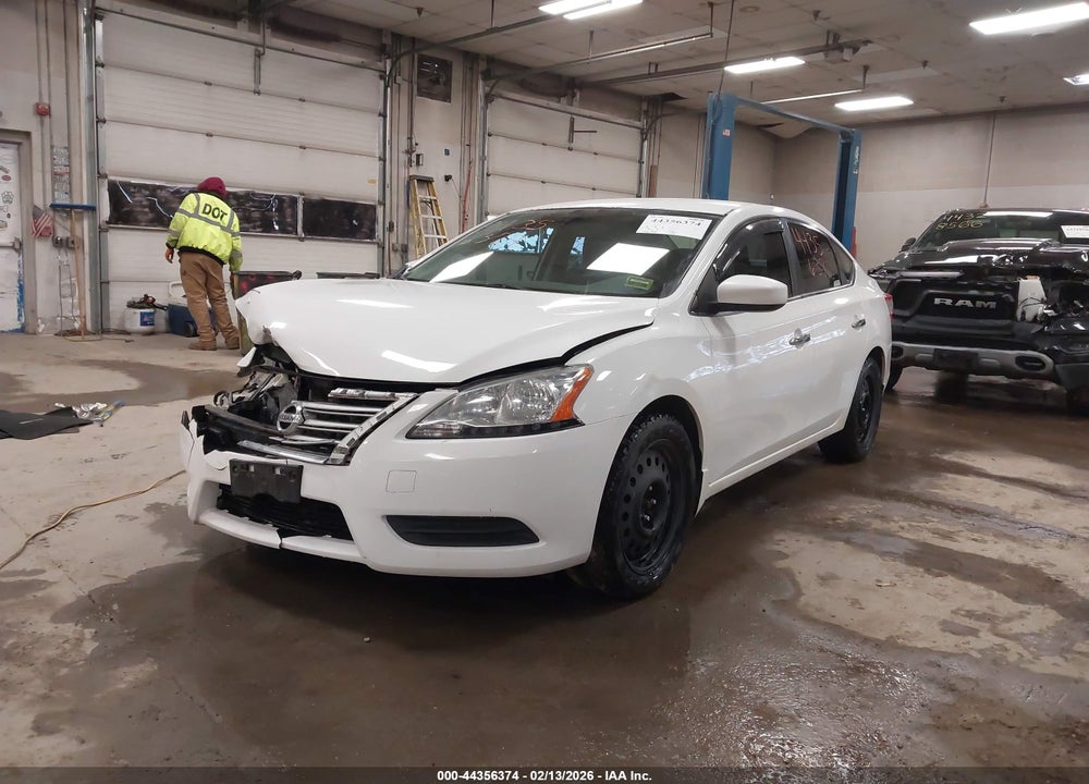 2015 NISSAN SENTRA S VIN: 3N1AB7AP1FY298577
