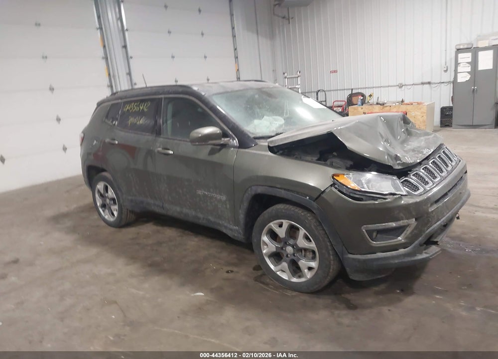 2018 JEEP COMPASS LIMITED 4X4 VIN: 3C4NJDCB6JT354603