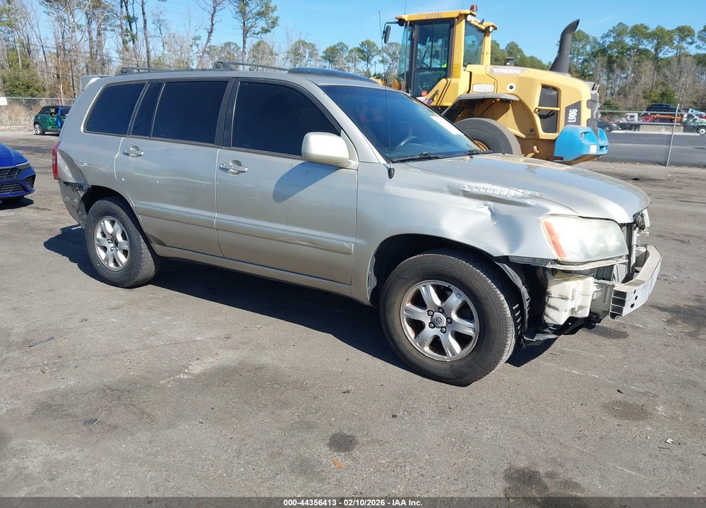 2002 TOYOTA HIGHLANDER V6 VIN: JTEGF21A920056811
