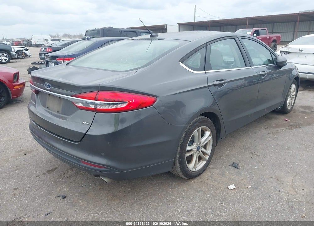2018 FORD FUSION SE VIN: 3FA6P0H78JR109742