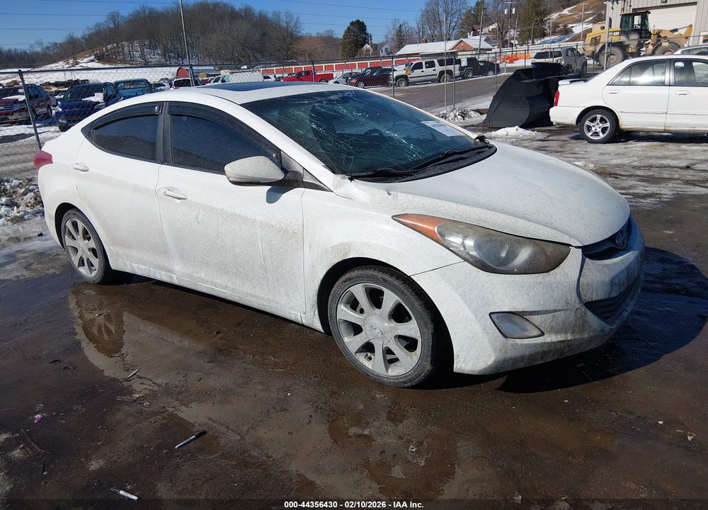 2011 HYUNDAI ELANTRA LIMITED VIN: 5NPDH4AE2BH075431