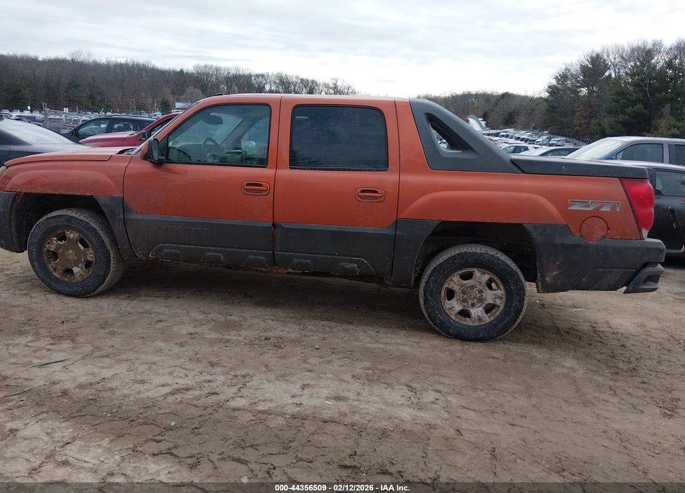 2003 CHEVROLET AVALANCHE 1500 VIN: 3GNEK13T63G282518