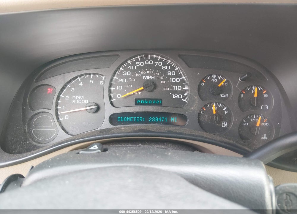 2003 CHEVROLET AVALANCHE 1500 VIN: 3GNEK13T63G282518