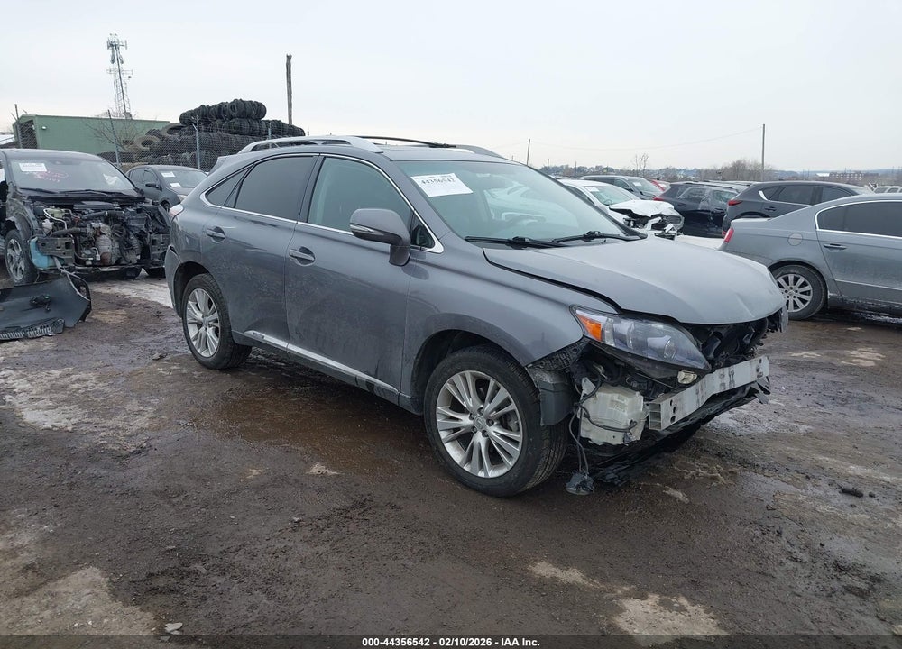 2012 LEXUS RX 450H VIN: JTJBC1BAXC2050356